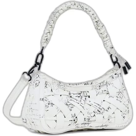 Desigual schoudertas Indio Alsacia Across Body Bag Beige Crude crème