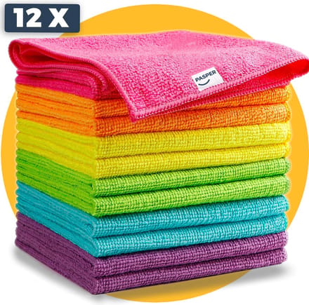 Microvezeldoekjes Pasper - 16 stuks van 32 x 32 cm - microvezeldoekjes schoonmaak