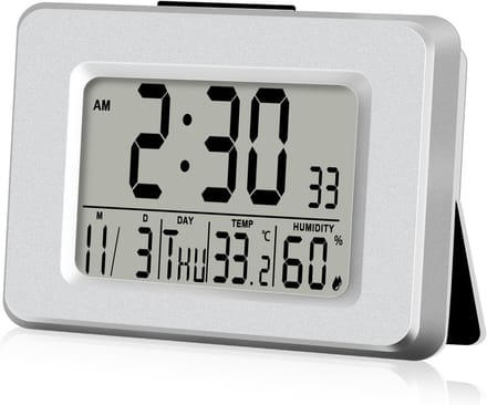 Digitale Wekker met Klok, Datum, Thermometer en Hygrometer