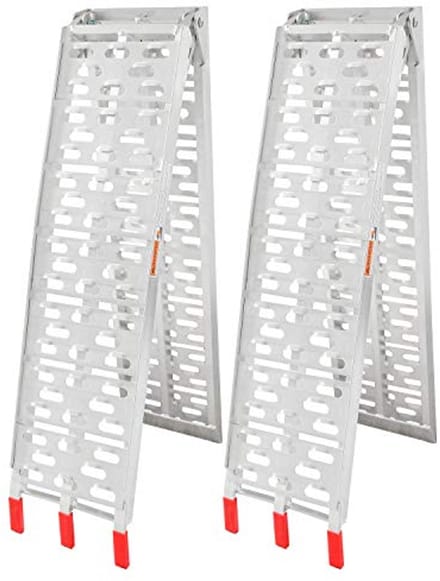 Inklapbare Oprijplaat 680 kg - Aluminium Laadrail met Antislip - 2 Stuks