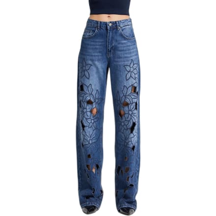 It's Basic - Loose Mid Rise Jeans