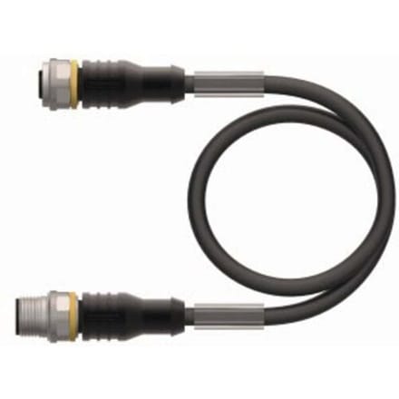Turck 6630872 Sensor/actuator connector, geassembleerd M12 Aantal polen (sensoren): 12 10 m 1 stuk(s) Piece