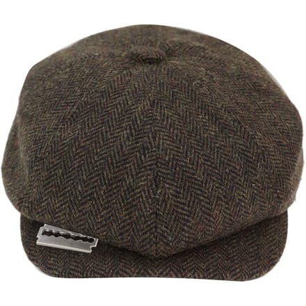 Peaky Blinders Tweed-hoed voor heren met scheermesje