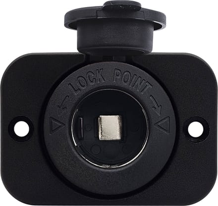 ProRide 12V Sigarettenaansteker Stopcontact Inbouw - 12/24V - 10A - Complete set - Stopcontact Auto, Boot en Camper