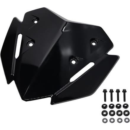 Universele Motorfiets Voorruit Past voor XMAX125 XMAX250 XMAX300 2023 Wind Screen Modificatie zwart