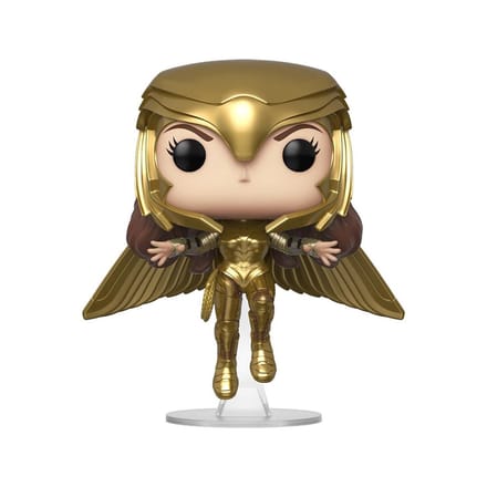 Wonder Woman 1984 Wonder Woman Gold Flying (Metallic) Pop! Vinylfiguur