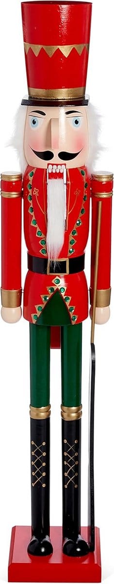 Notenkraker Kerstdecoratie - Beeld Voor Binnen - Pop Woonkamer - Hout - Collectable
