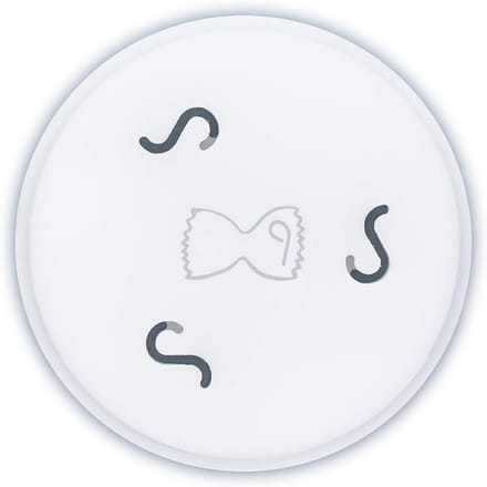 Deegwareninzet - Pastamaker Schijf - Zelf Pasta Maken - POM-C Materiaal - 56 mm Diameter - Zwart