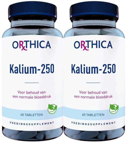 Orthica - Kalium-250 - 2 x 60 tabletten - Voordeelverpakking