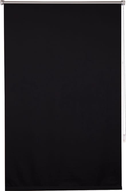 Bolt Edge Rolgordijn - Zwart - Verduisterend - Isolerend - 70x160cm
