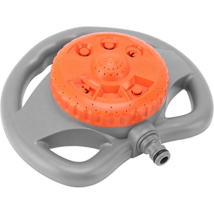 Tuinsproeier 8 Patroon Grote Oppervlakte Dekking Multifunctionele Watersproeier voor Gazon Tuin orange