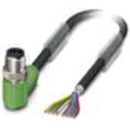 Phoenix Contact 1522817 Sensor/actuator connector, geassembleerd M12 Aantal polen (sensoren): 8 1.50 m 1 stuk(s)