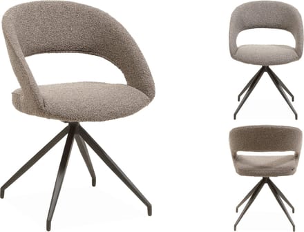 MX Sofa Eetkamer stoel Yara | kleur: Toffee