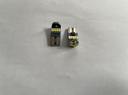 Set T10 ( W5W ) LED - canbus - 15 SMD - wit 6000K - interieur - kenteken - stadsverlichting