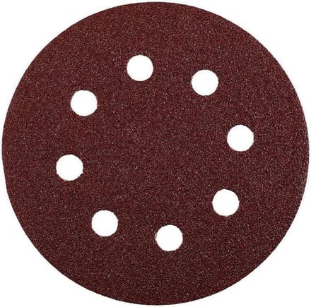 KWB schuurschijf Ø 125 mm - Korrel 180 - Klittenbandhechting - 491918 - 5 stuks