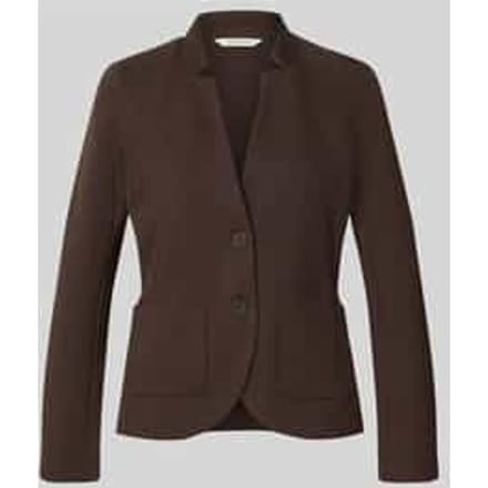 Tom Tailor - Slim fit blazer met ottoman-structuur - Maat XL - java dark brown