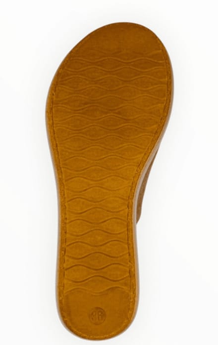 Fly Flot Dames Slipper | Camel | Maat: 40
