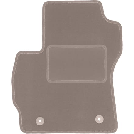 Beige bestuurdersmat voor: Mazda Premacy II minivan (2005-2010)
