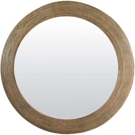 Light & Living - Spiegel PIEDRE - 109.5x4.5x109.5cm - Bruin