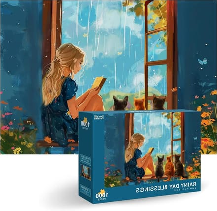 Legpuzzel Katten - Volwassen Puzzel - Ontspanning Thuis - Niet-verblindende Afwerking - 1000 Stukjes - Multicolor