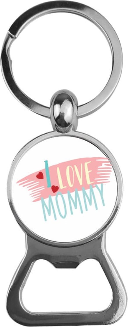 Bieropener Glas - i Love Mommy