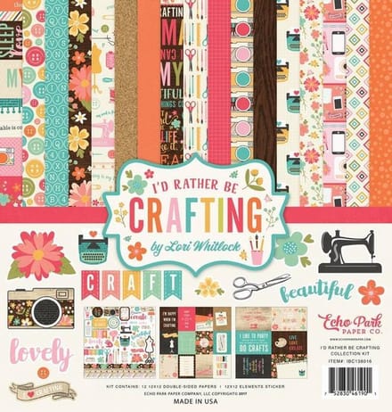 Echo Park | I'd rather be crafting 12 x 12 inch