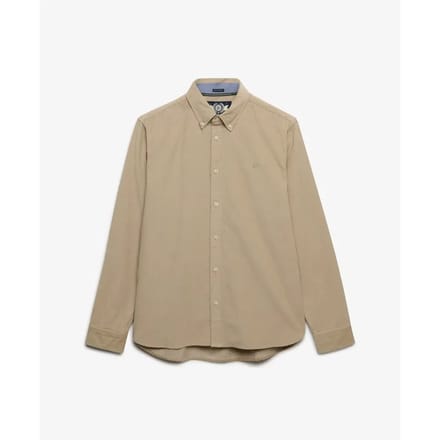 Katoenen ribfluweel overhemd met lange mouwen Superdry Classic Needle