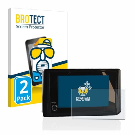 BROTECT - Screenprotector voor Toyota C-HR 2023 Infotainment - Folie Beschermfolie matte 2 Stuks