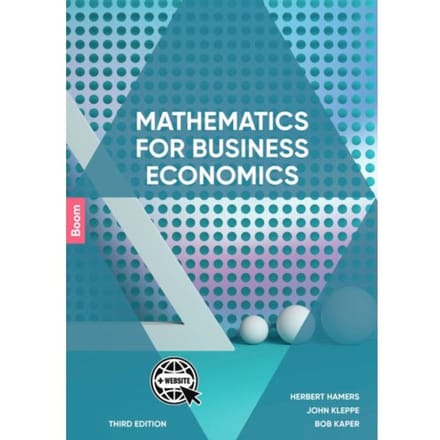 Mathematics For Business Economics - Herbert Hamers