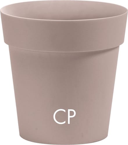 Bloempot Buiten Rond Arke 26cm POEDERBRUIN Nicoli