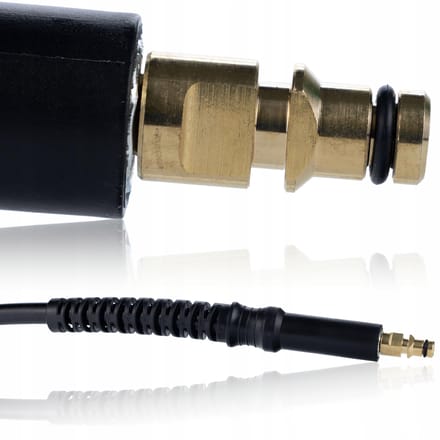 Rosfix Spuitpistool Vervanging Set VARIO - Verstelbare Spuitmond - 8 M Hogedrukslang Click Connect - Geschikt voor Kärcher
