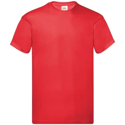 Fruit of the Loom - Original T - Red - M