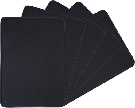 Gaming Muismat Antislip 28 x 20 cm - 5 Stuks, Ideaal voor PC en Laptop