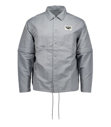 Hi-tec Hts74 Lm Zip-off Shirt Lange Mouw Overhemden Grijs Htsa01004