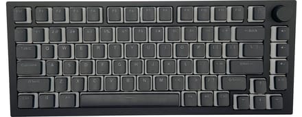 Zwart Pudding Keycaps Set - OEM - PBT - Double Shot - 130 Keys