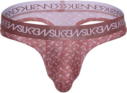 SUKREW Classic Thong Diamond - MAAT M - Heren Ondergoed - String voor Man - Mannen Thong