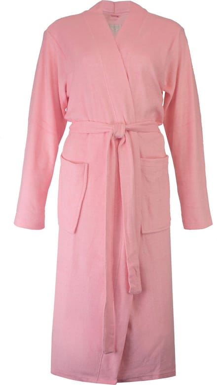 Tenderness Dames Badjas - Kimono - Kamerjas - Roze - Maat S
