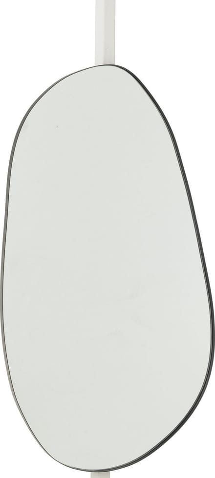 J-Line spiegel Extrema - ijzer/glas - zwart - large - 108 x 59 cm