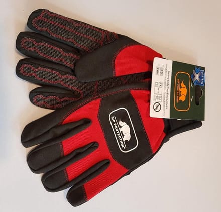 SIP Protection Heavy Duty werkhandschoen 2XD1 rood/zwart - Maat: 10