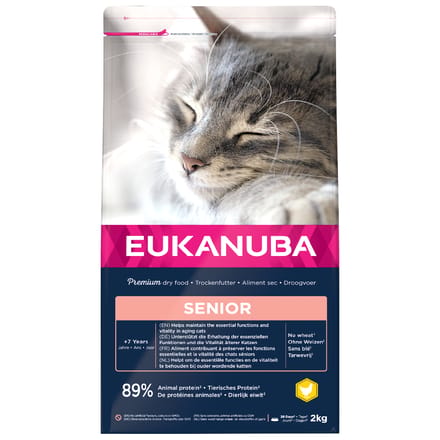 Eukanuba Top Condition 7+ Senior Kattenvoer - Voordeelpakket: 3 x 2 kg