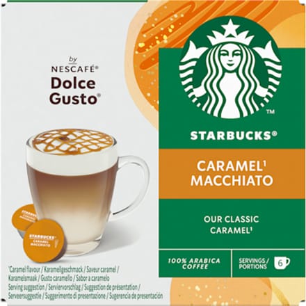 Dolce gusto koffiecups caramel