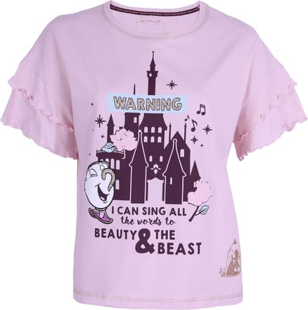 Roze DISNEY blouse van Beauty en het Beest