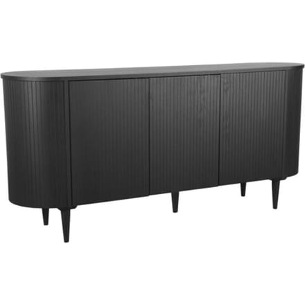 LABEL51 Oliva Dressoir - Zwart - Eiken - 180 cm