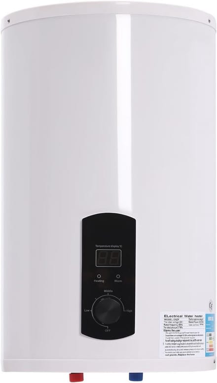 Elektrische waterverwarmer 50L met LED-display en instelbare thermometer