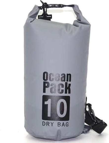 Nixnix® - Waterdichte Tas - Dry bag - 10L - Grijs - Ocean Pack