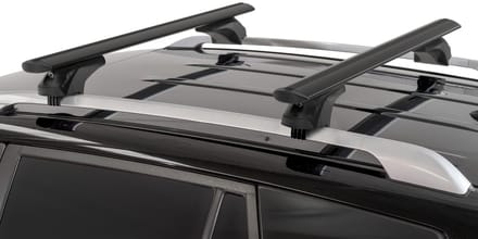 Dakdragers geschikt voor Cadillac SRX II 2010-2016 Menabo Sonic zwart