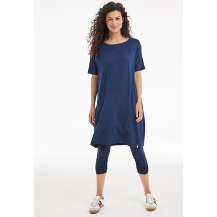 Capri legging ruffle Dark blue