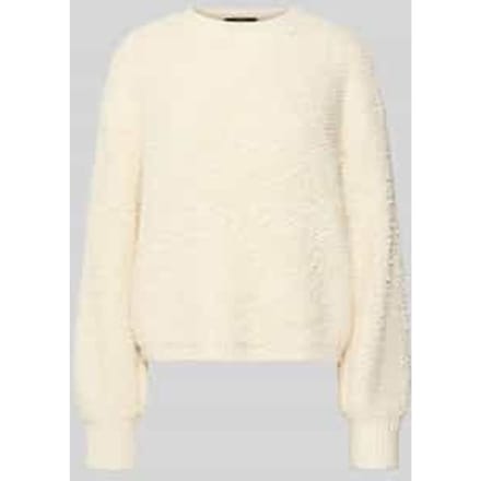 Relaxed fit Pullover in bouclé-look met wol Model 'Telena'