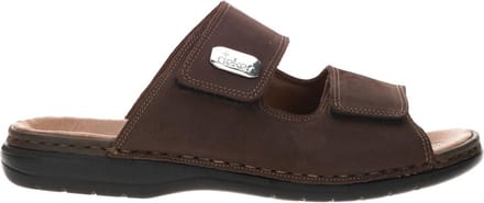 Rieker Slippers bruin - Maat 40
