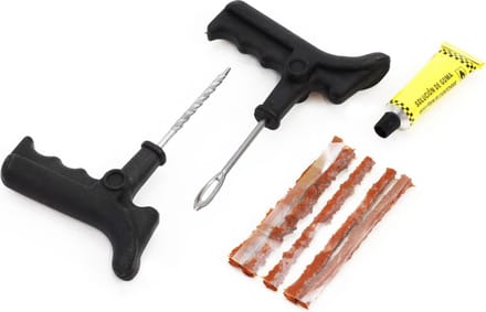 AMIO - Reparatiedoek - Voor Tubeless Banden - Snel en Effectief - Compact Formaat